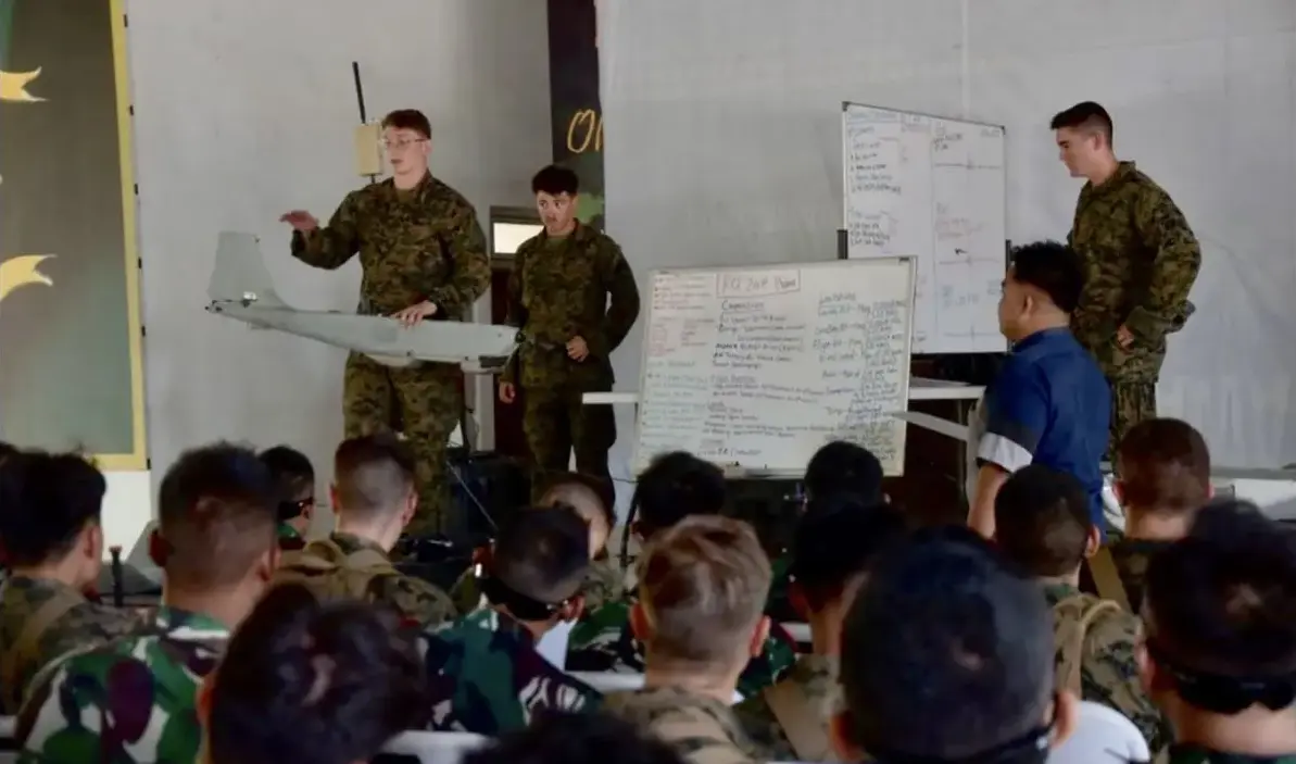 Latihan Bersama TNI AL dan USMC Gunakan Drone dan Komunikasi Taktis